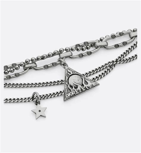 AsteroDior Bracelet Antique Silver